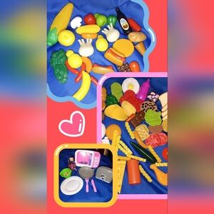 Pretend Food & Kitchen Appliances~105 Piece Lot!!